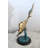 Two Stingrays Bronze Sculpture Ocean Wave Base 13"x7"x23"H