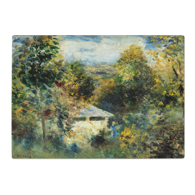 Louveciennes by Pierre-Auguste Renoir Chopping Board