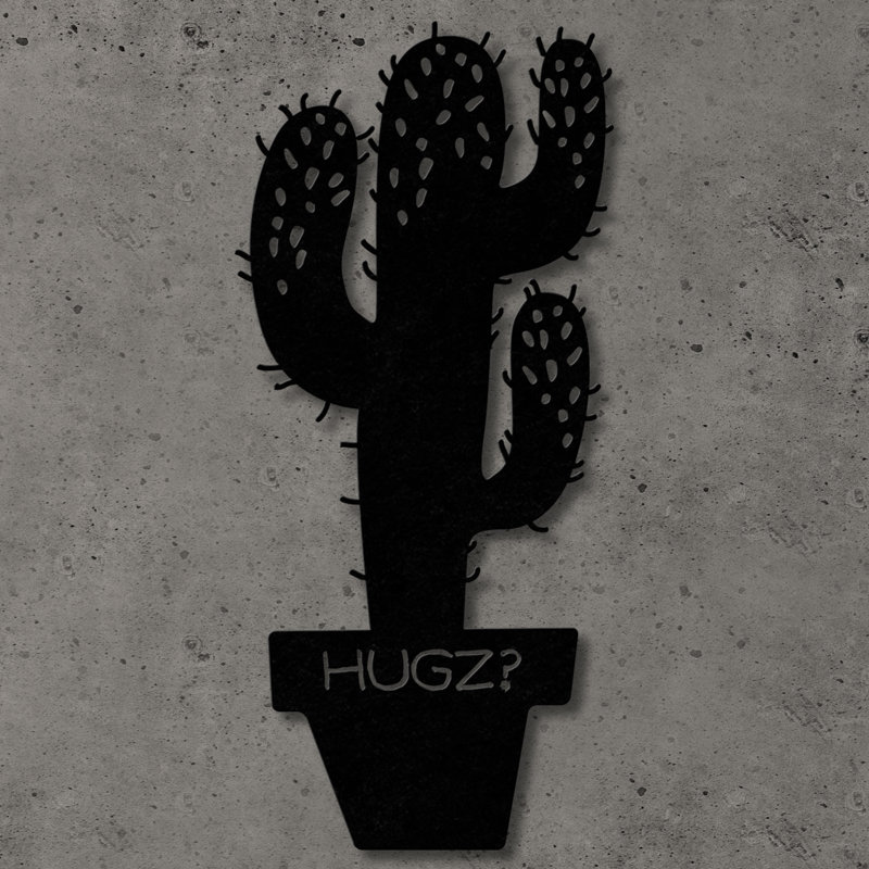 Décoration murale en métal Art Series Hugz