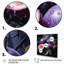 Collage mauve passion - reproduction sur toile-468684974-468684969