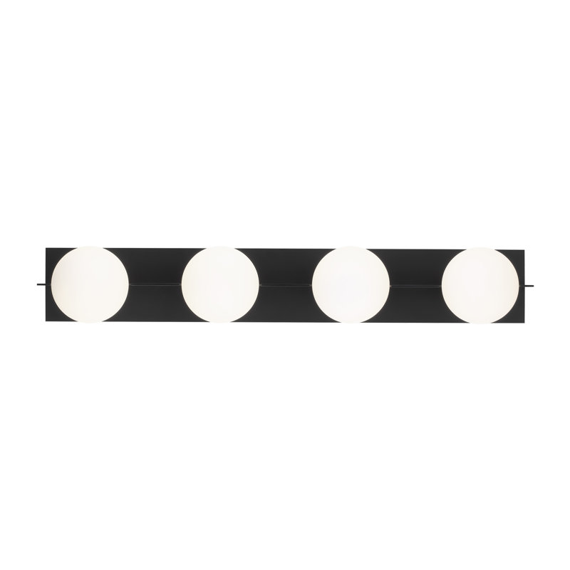 Orbel 4 - Light Bath Bar, Matte Black