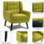 Jaqueze 73.4 Cm Wide Cotton Armchair-1326348380