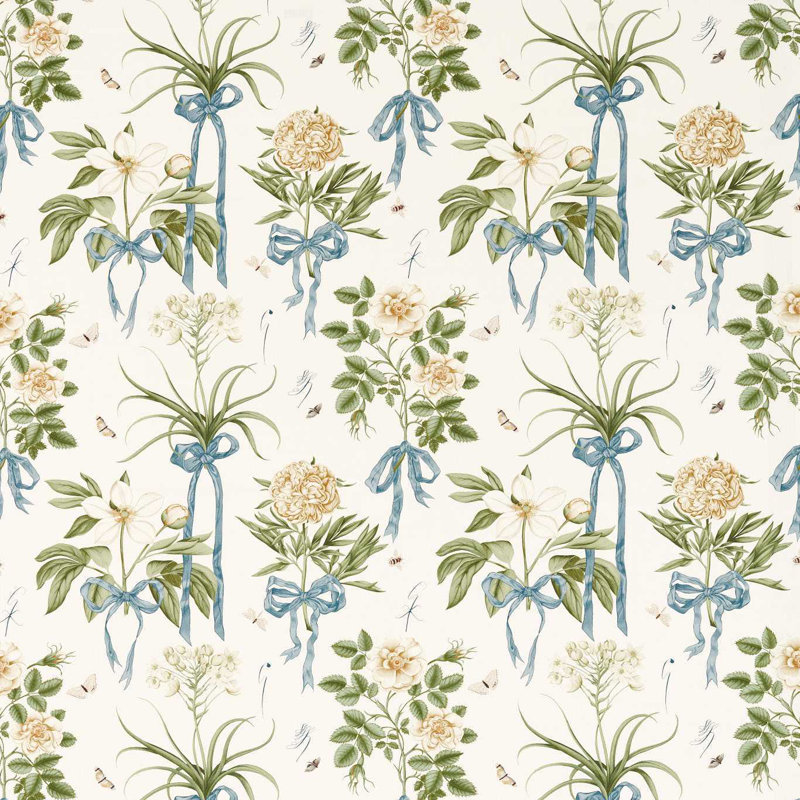 Giles Deacon Cupid`s Beau Fabric, Quince/Chalk