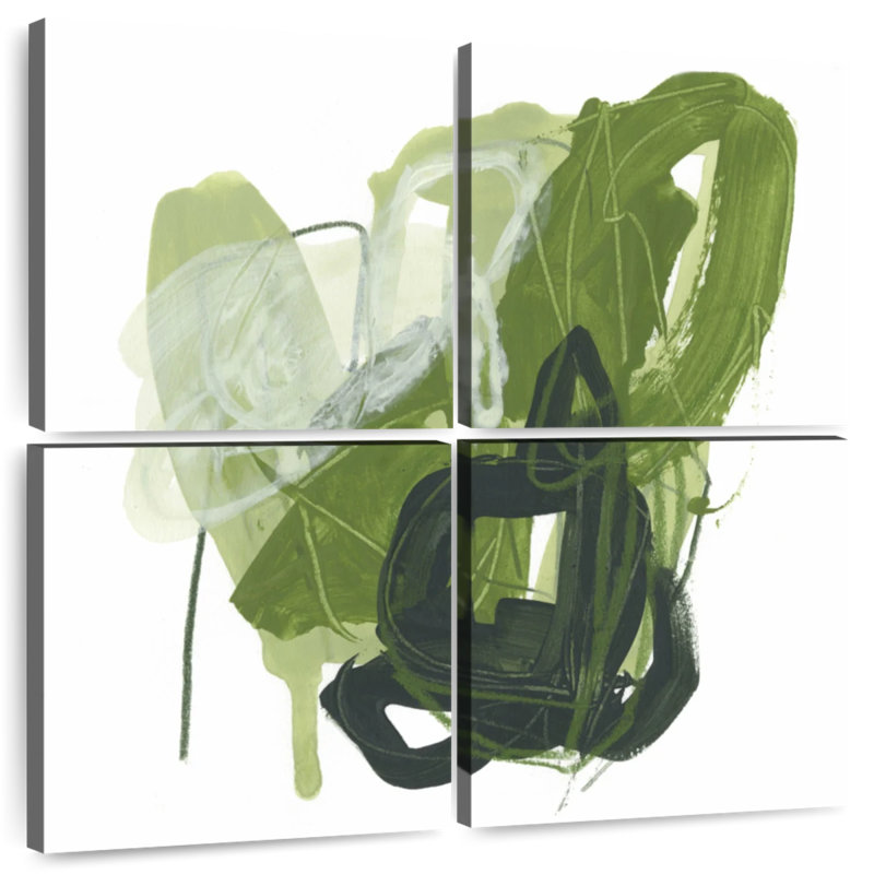 Jade Schematic I, 32" H x 32" W