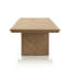 Gamino Solid Acacia Extendable Dining Table-300019256