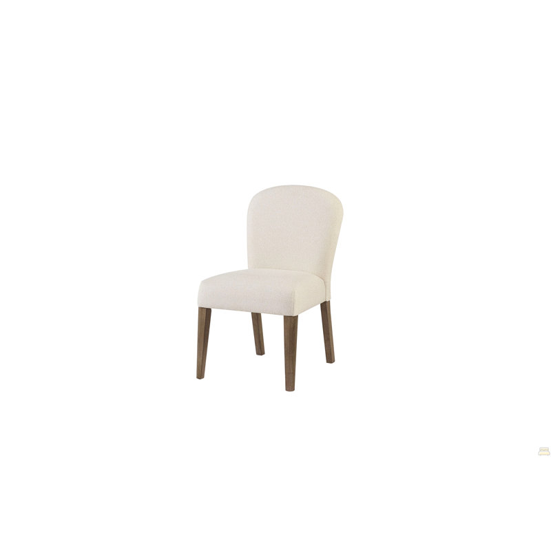 Chaise rembourrée (ensemble de 2), Brun