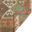 Tapis brun tissé à plat Sun