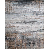 Wool Abstract Area Rug