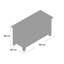 Nutmeg TV Stand for TVs up to 40"