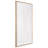 Symmetrical Harmony Heavily Textured Hand Painted White Framed Canvas Wall Art
