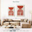 Mid-Century Persian Red Shape I