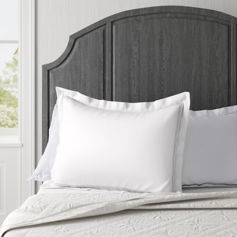 Coltrane 100% Cotton Envelope Sham, Euro, Pearl Gray