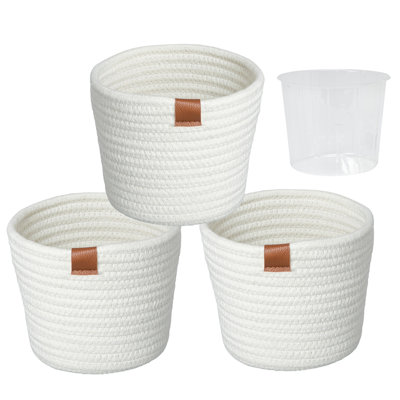 Rosecliff Heights Cotton Rope Basket