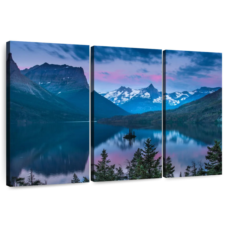 Alvord Glacier Park, Lakeside Mountains, H 42 po x l 65 po