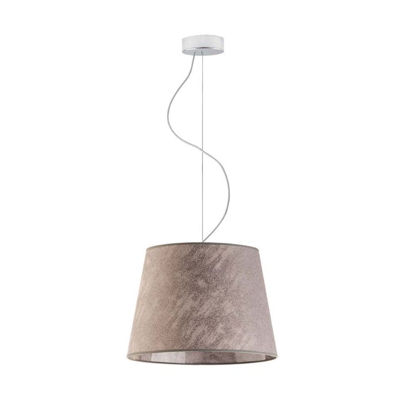 Demariana 1 - Light Single Pendant, Light Grey, Rustic Grey