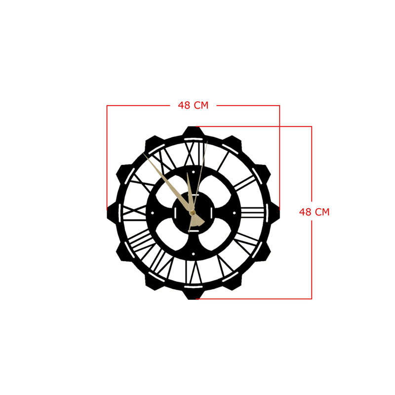 Horloge murale 18,9 "Hillar