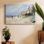 «Beach at trouville» par Monet-Gallery, toile tendue-1529893089