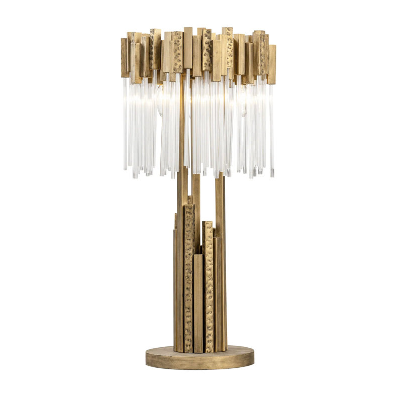 Matrix 3-Light Table Lamp - Havana Gold, Havana Gold