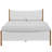Rowtag Agapita Upholstered Boucle Solid Wood Platform Bed-2109758915-2104136013