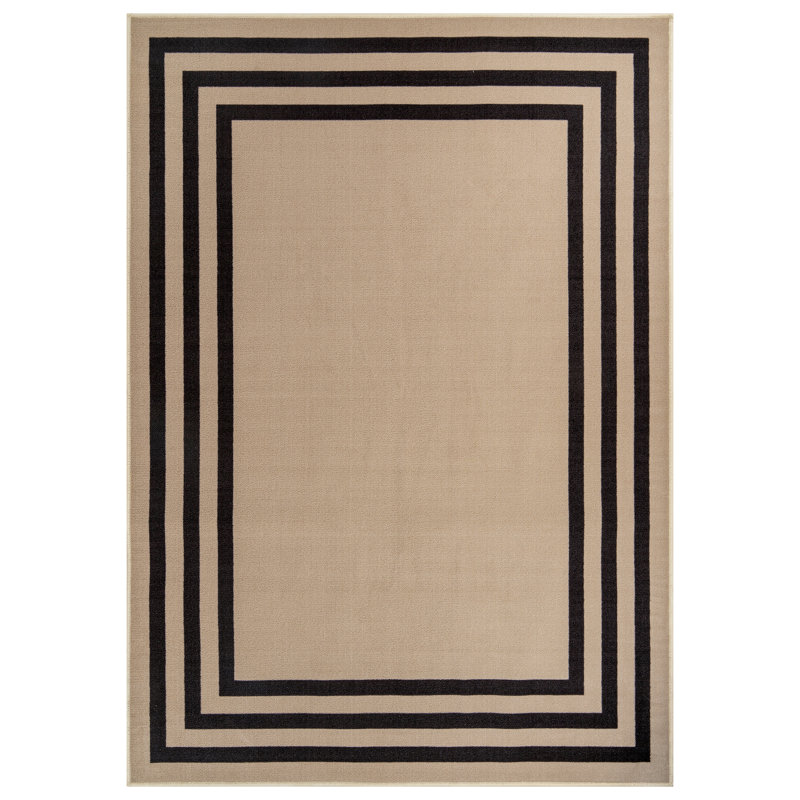 Tapis d'intérieur tissé à la machine Bolk, Cream, 7' 10" x 10'