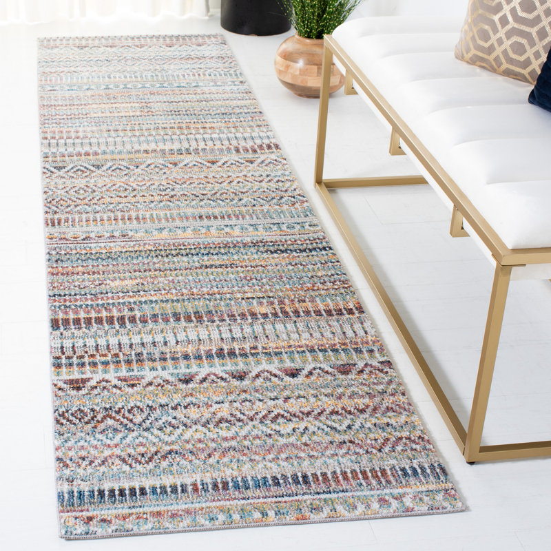Crystal Performance Southwestern Rug, Runner 2'4" x 9'