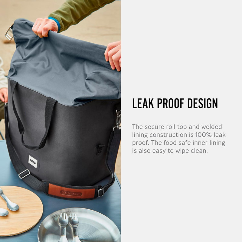 Black+Blum Insulated Cooler Bag 25L, Slate