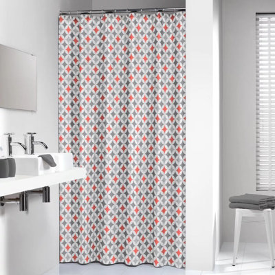Sealskin Shower Curtain Diamonds 180cm