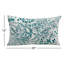 Liza Pillow Cover & Insert Rectangle in Blue/Green/Teal/White