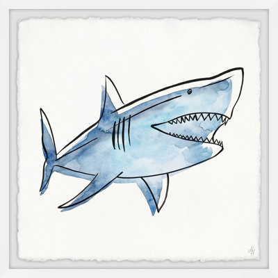 Tomas Big Blue Shark - Painting