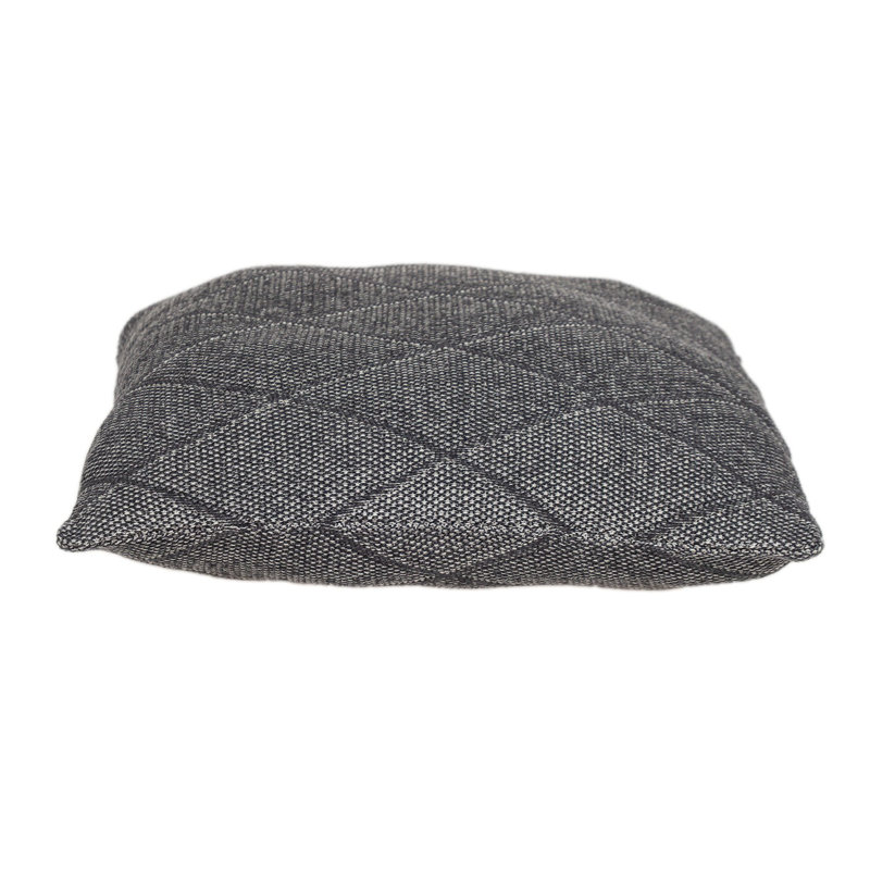 Grampy Transitional Grey Throw Pillow