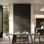 Light luxury modern rectangular dining table sets.