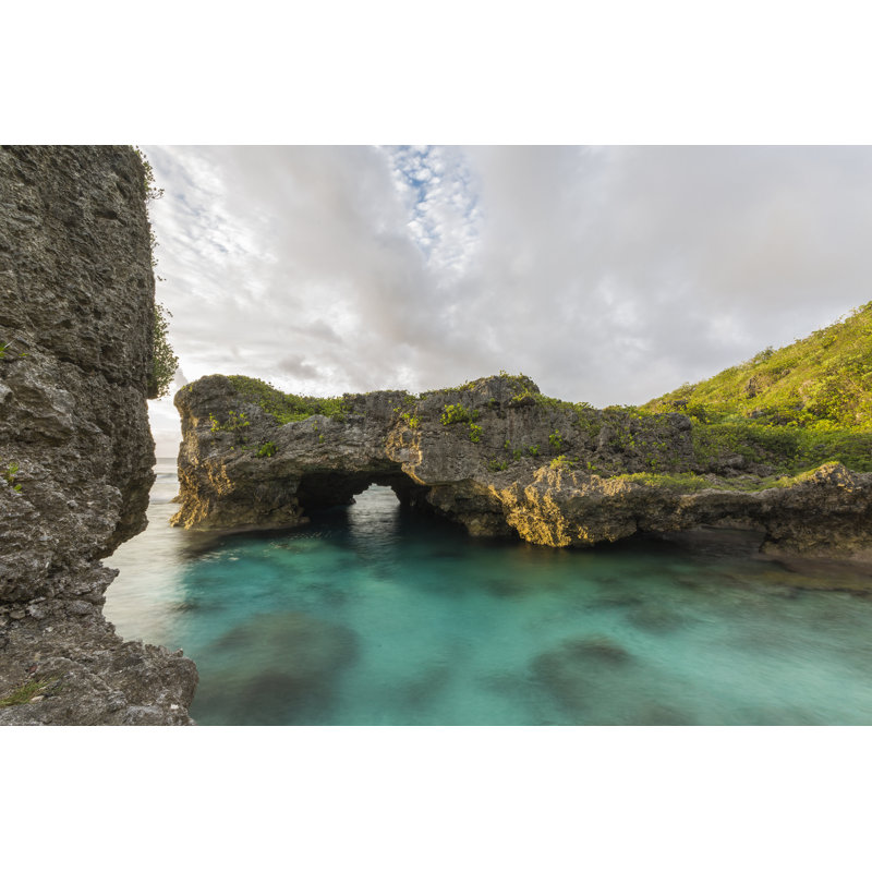 Willer Arch over Tropical Reef 1 Piece Wrapped Canvas Wall Art, 30cm H x 46cm W x 3.8cm D