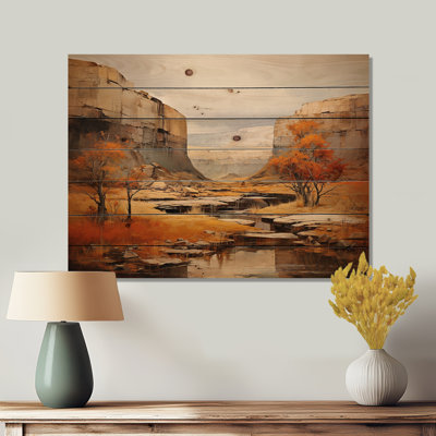 Margearet - Landscapes Wood Wall Decor Panels