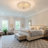Tiffany 20 Inch 4 Light Dimmable Flush Mount Ceiling Lamp