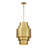 Everly Quinn Spyglass Terrace Soft Brass Pendant Light