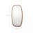 Brindell Solid Wood Frame Rectangle Mirror