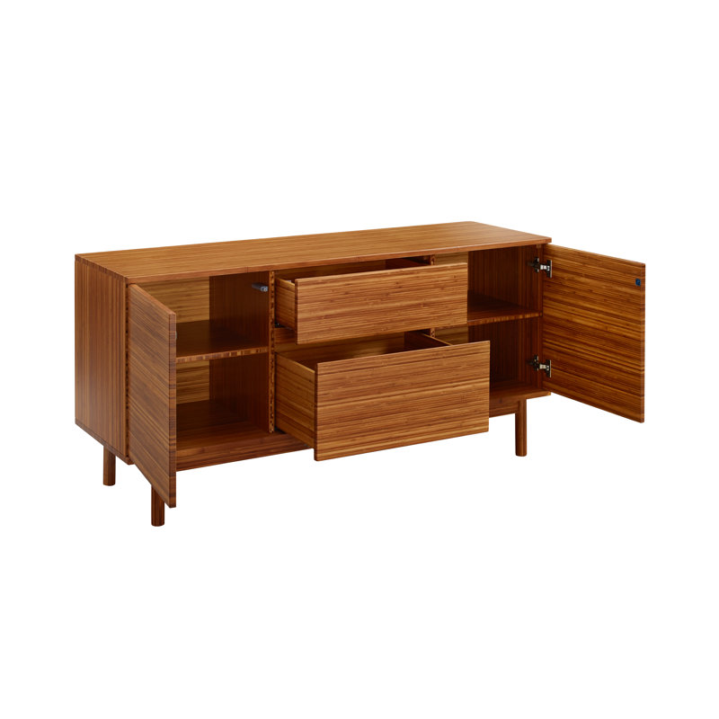 Jacinda 17.75'' Solid Wood Sideboard