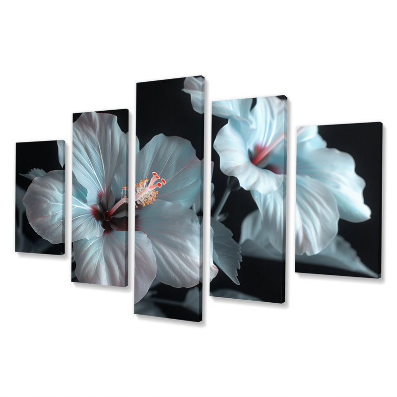Roder - Hibiscus Wall Art Print Set