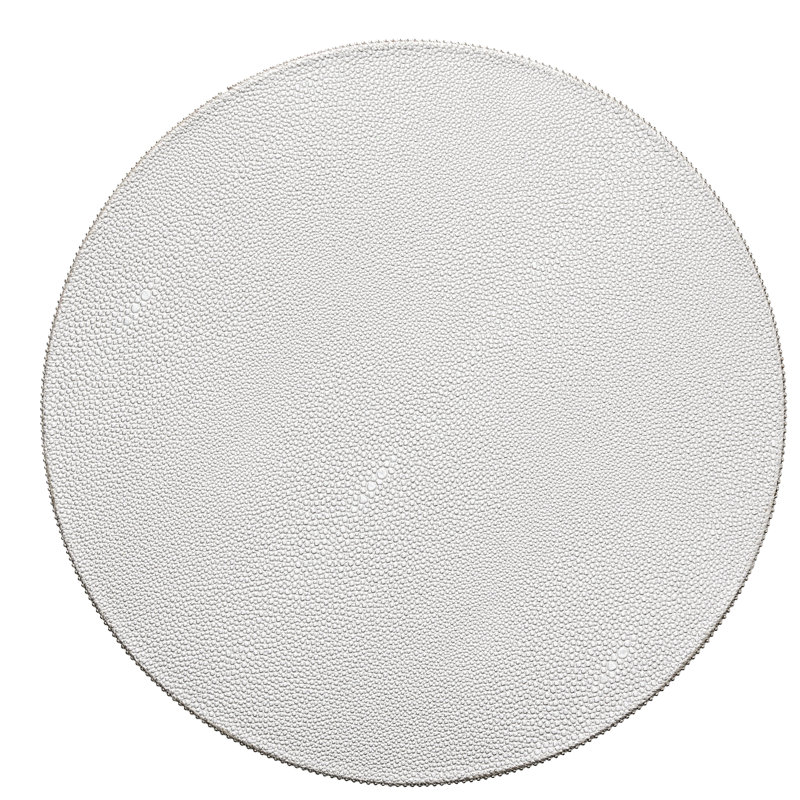 Pebble Placemat, Silver