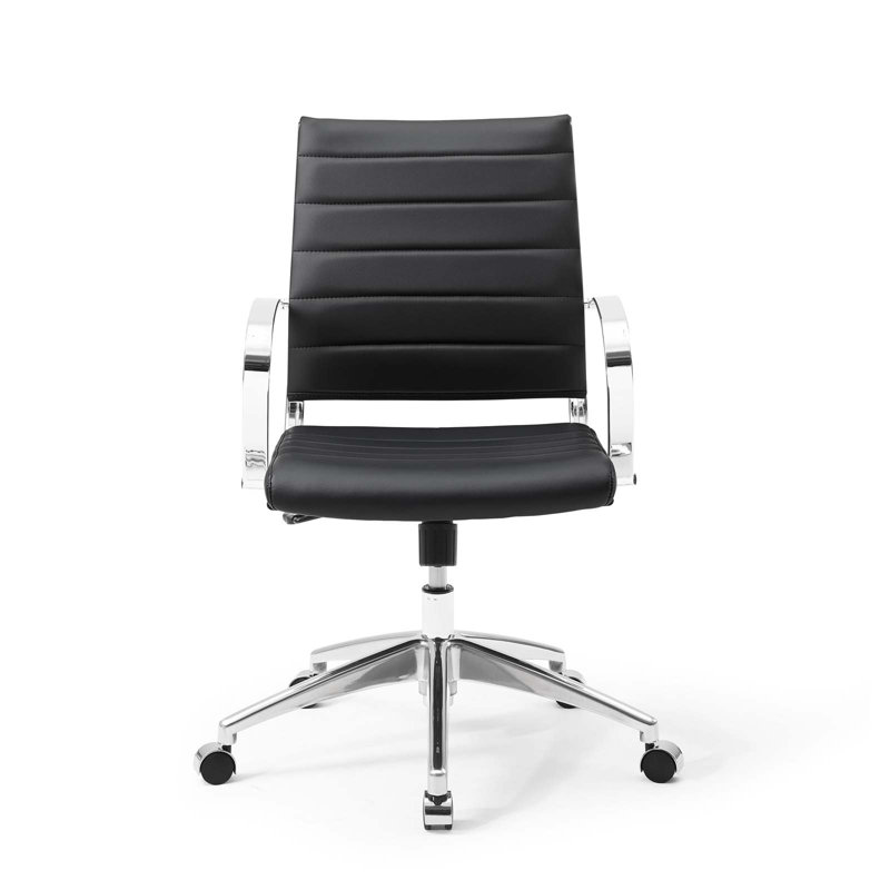 Jive Mid Back Office Chair In Orange, Black