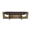 Plateau ovale décoratif sur pied 19,5 x 6,5 x 5 po