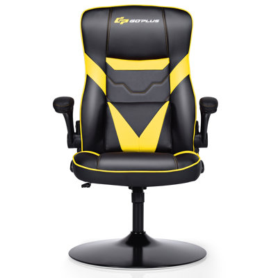 Costway Goplus Adjustable Armrest and Reclining PC & Racing Game Chair