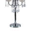 Lampe de table chromée 29,5 po Haki