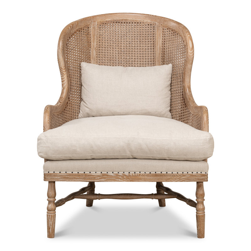 Fauteuil à oreilles de 28 po de largeur Randolph