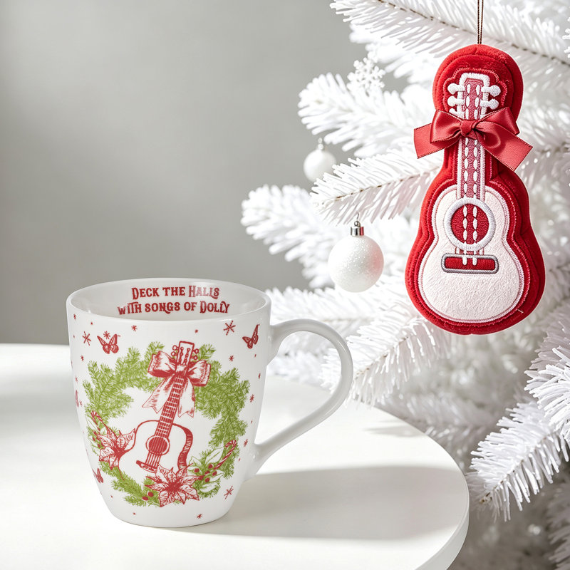 Tasse avec ornement Holly Dolly