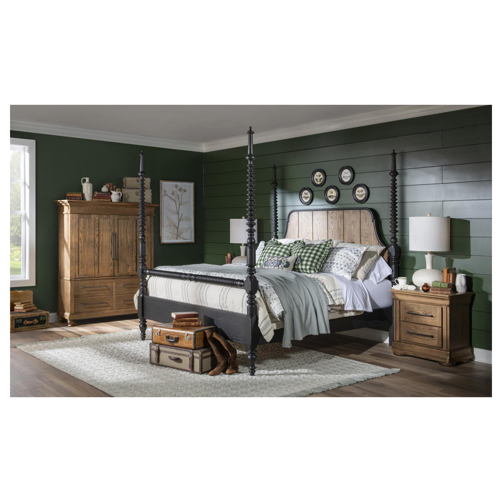 Country Living 2-Door Armoire, Brown