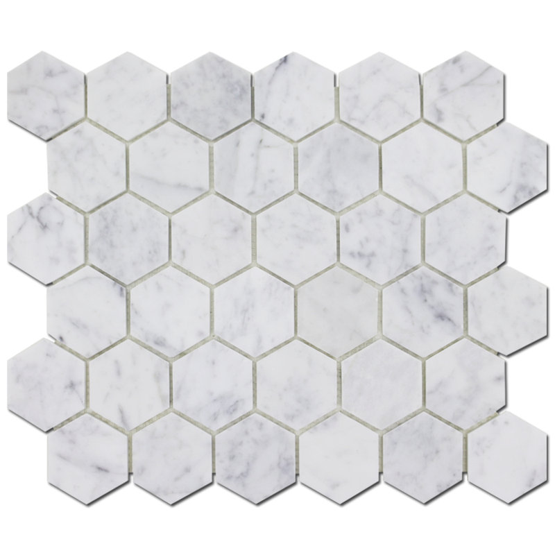 MOSATIQUES HONES 2 ", Bianco Carrara