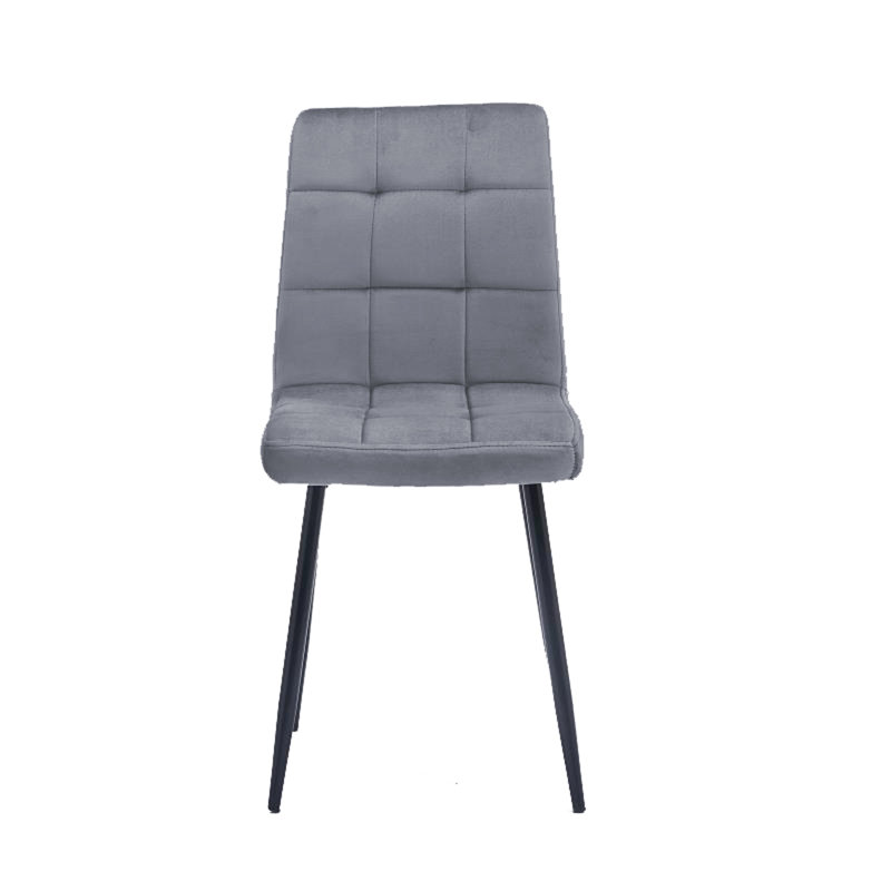 Coffield 50cm H Upholstered Side Chair, Grey