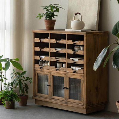 Armoire de rangement portable au sol