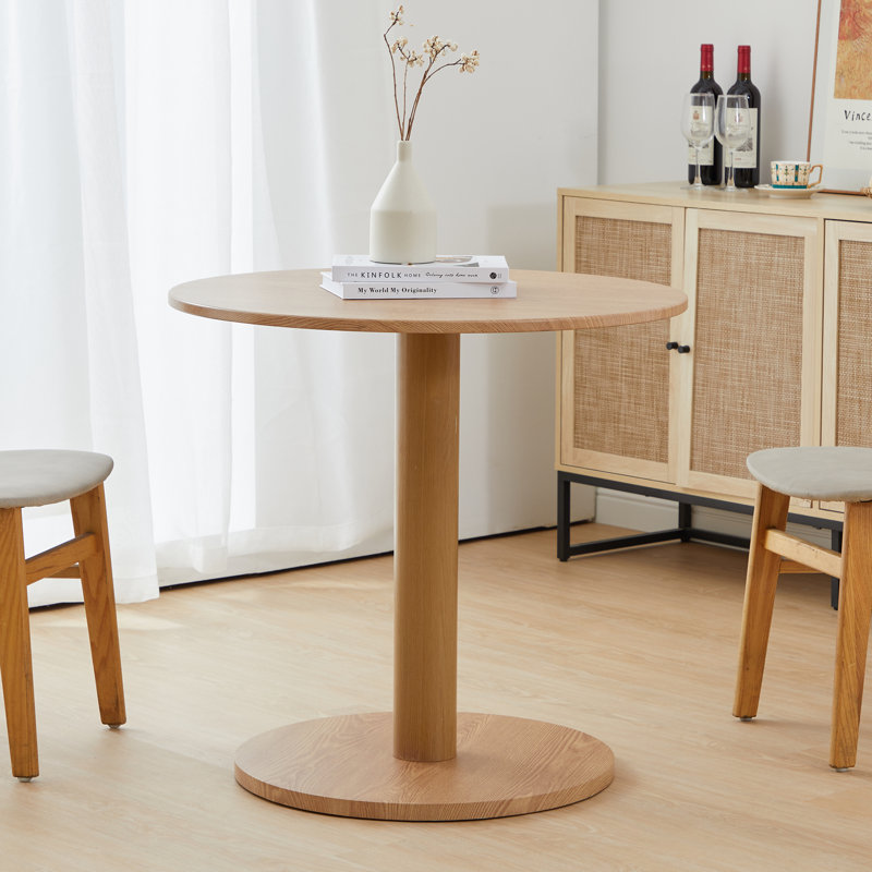 Table de salle à manger Haben, H 29,52 po x L 31,49 po x l 31,49 po, Naturel